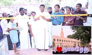 நாசரேத்தில் புதிய பயணியர் நிழற்குடை, ஐ லவ் நாசரேத் செல்ஃபி பாயிண்ட் திறப்பு விழா